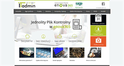 Desktop Screenshot of it-admin.pl