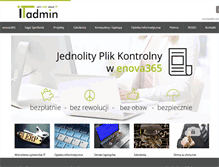Tablet Screenshot of it-admin.pl
